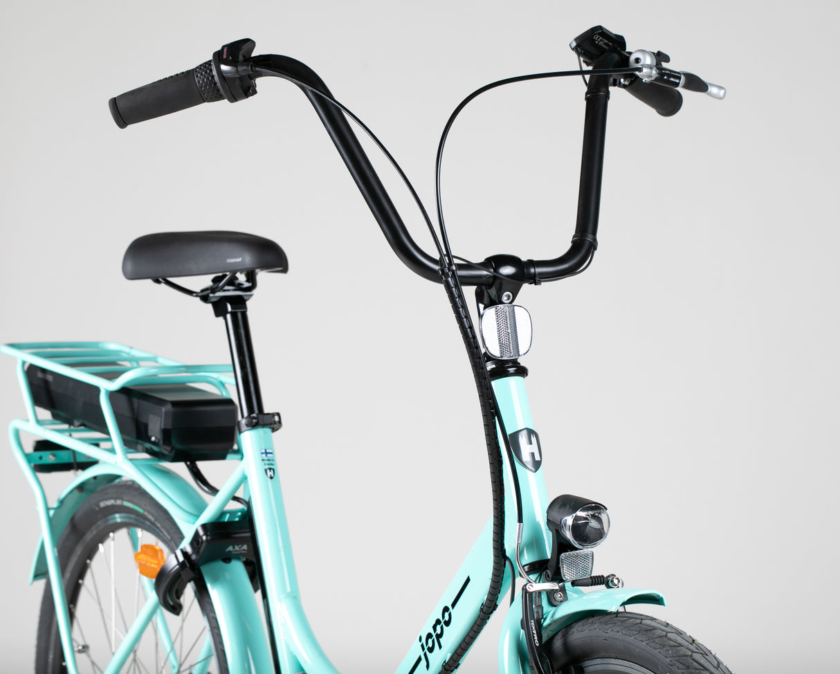 Helkama e-Jopo - käytetty sähköpyörä 139-190 cm ajajalle