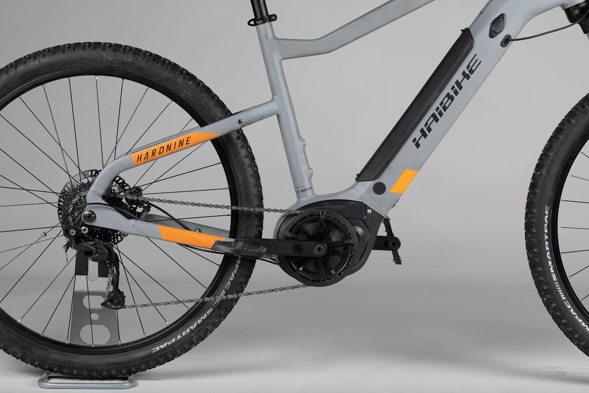 Haibike Hardnine 4 - käytetty sähköpyörä 185-198 cm ajajalle