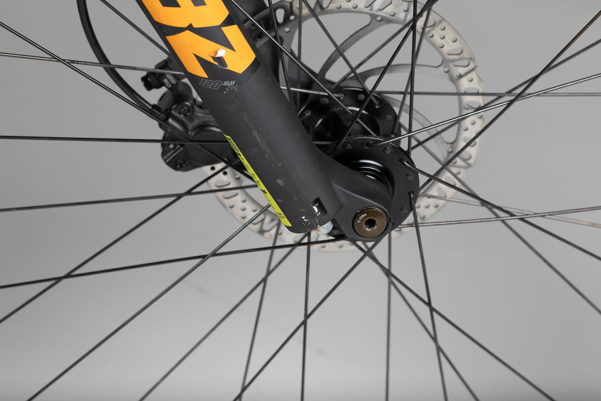 Haibike Hardnine 4 - käytetty sähköpyörä 185-198 cm ajajalle