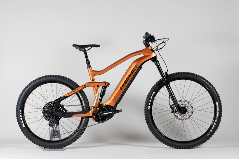 Haibike AllMtn 6 - käytetty sähköpyörä 178-189 cm kuljettajalle