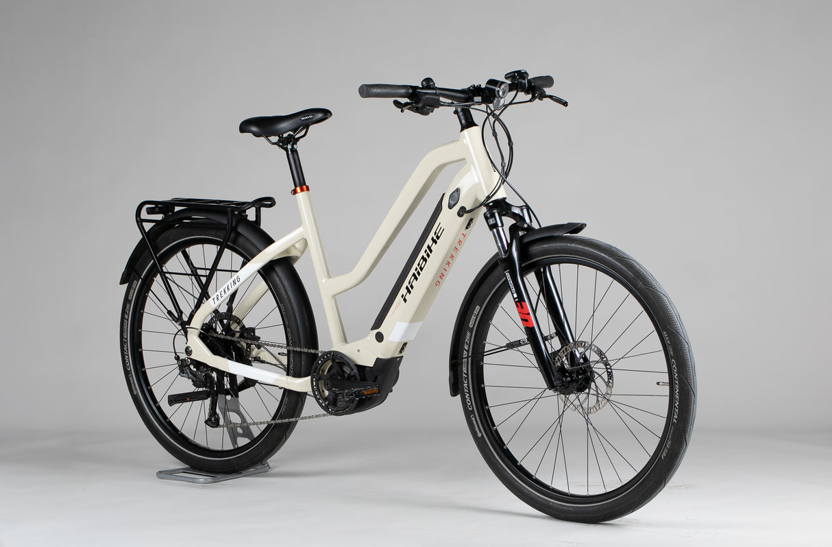 Haibike Trekking 4 mid - käytetty sähköpyörä 176-189 cm ajajalle