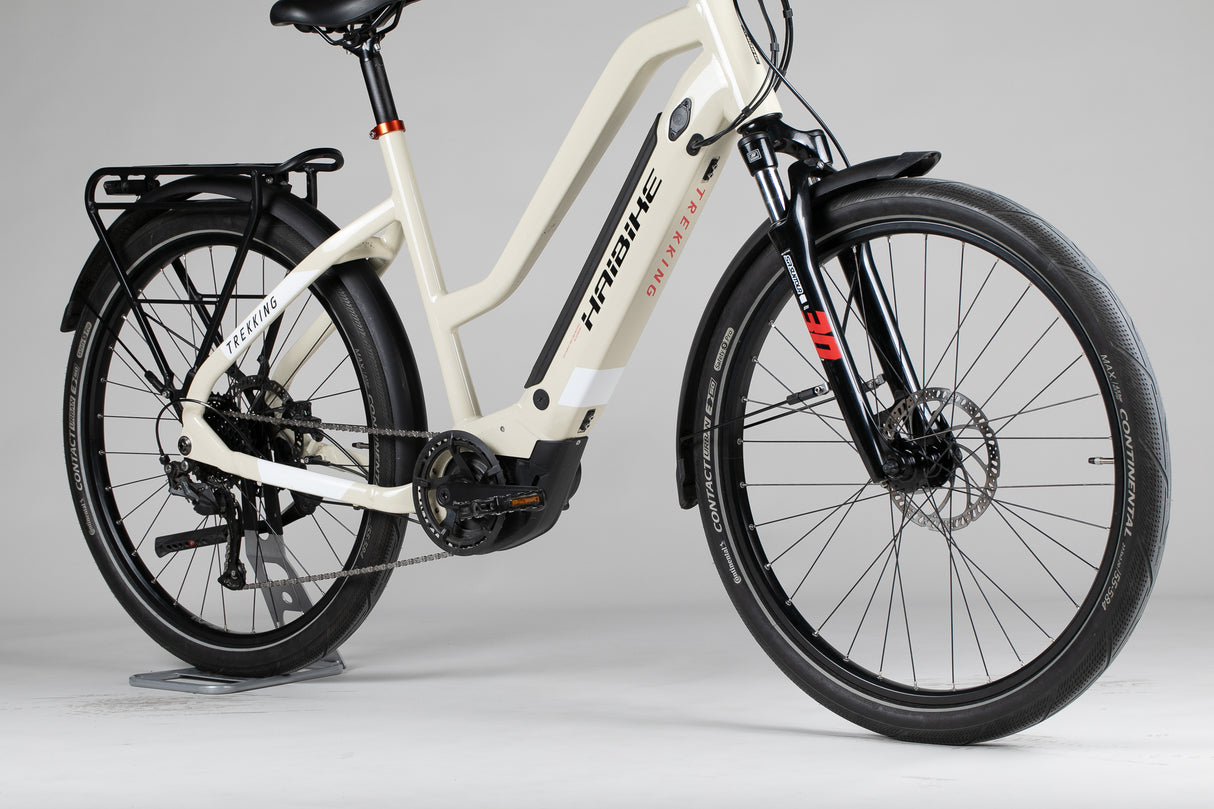 Haibike Trekking 4 mid - käytetty sähköpyörä 176-189 cm ajajalle