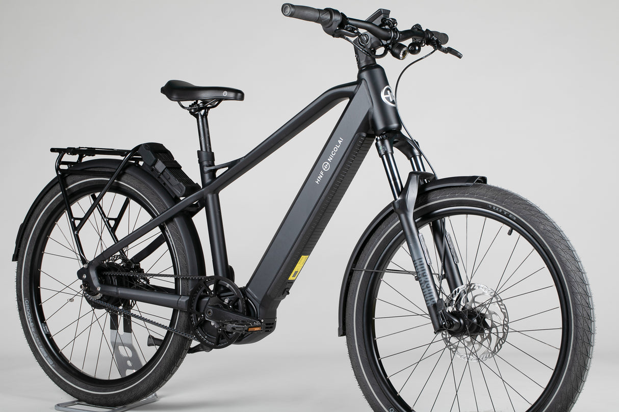 HNF XD4 All Terrain - käytetty sähköpyörä 165-175 cm ajajalle