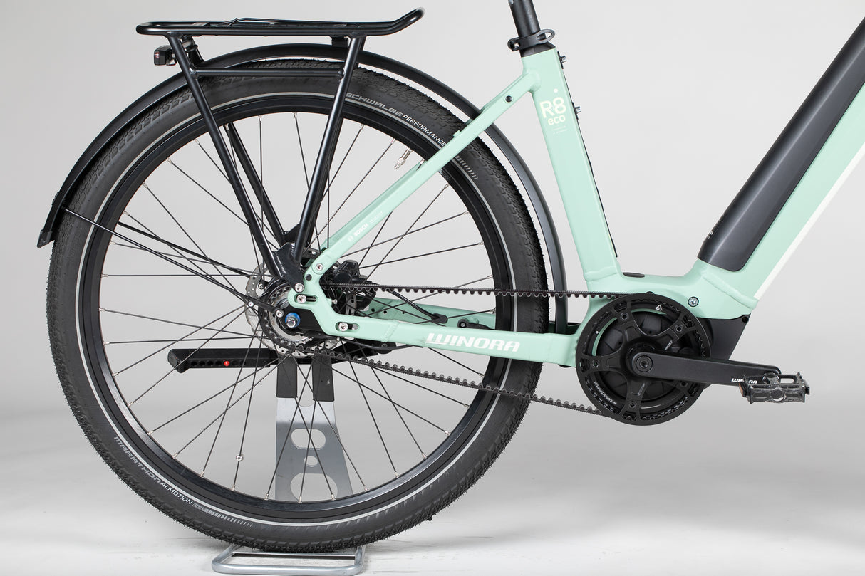 Winora Sinus R8 - käytetty sähköpyörä 155-165 cm ajajalle