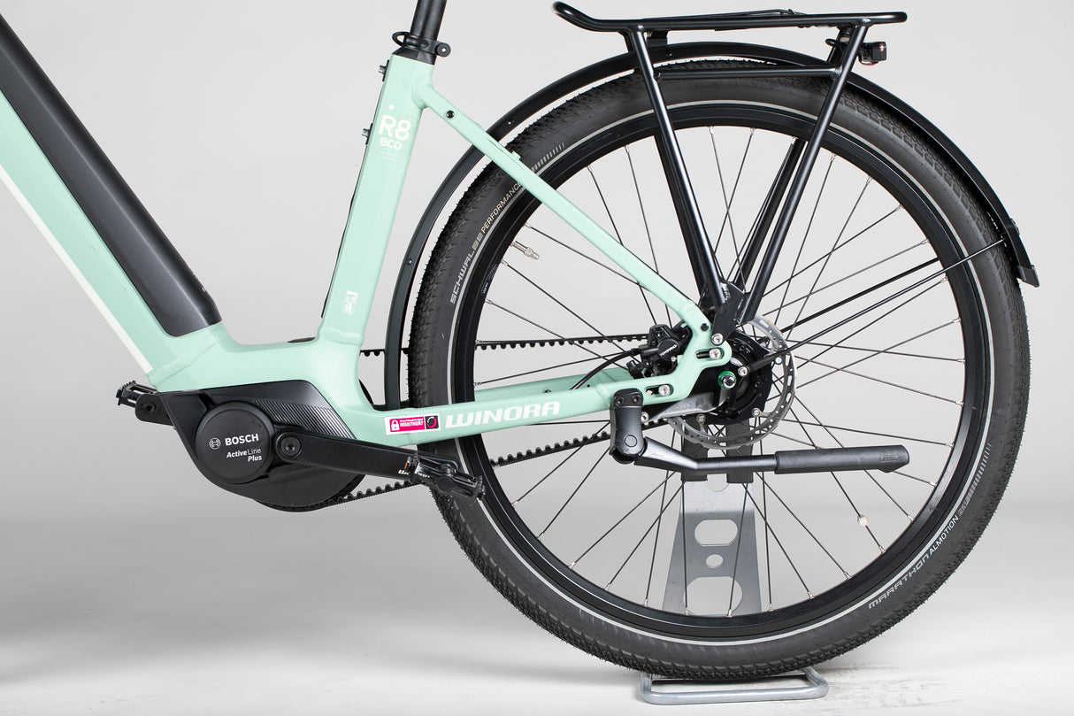 Winora Sinus R8 - käytetty sähköpyörä 155-165 cm ajajalle