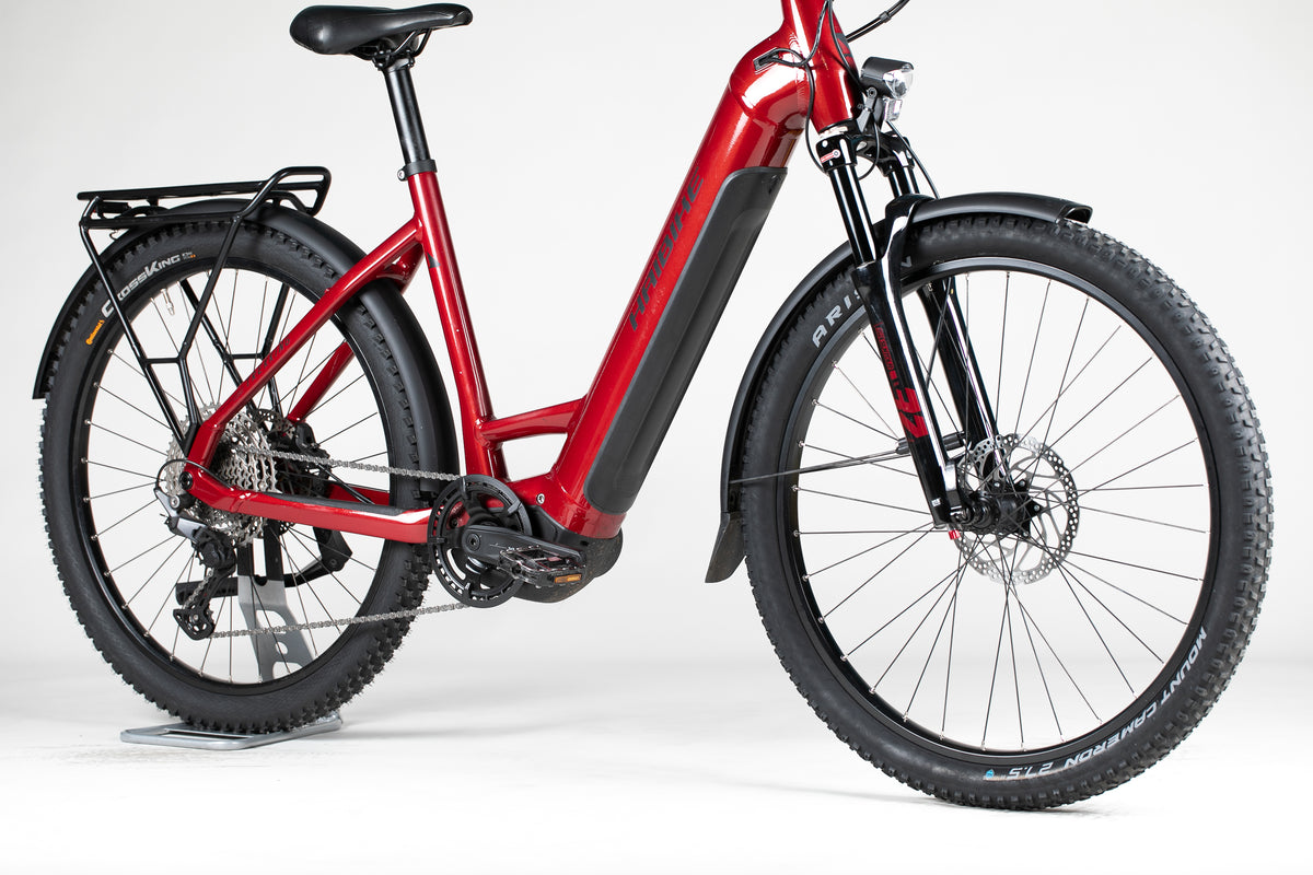 Haibike Trekking 5 LOW - käytetty sähköpyörä 165-180 cm ajajalle