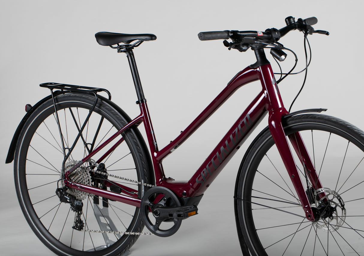 Specialized Turbo Vado SL 4.0 Step-Through EQ - käytetty sähköpyörä 165-178 cm ajajalle