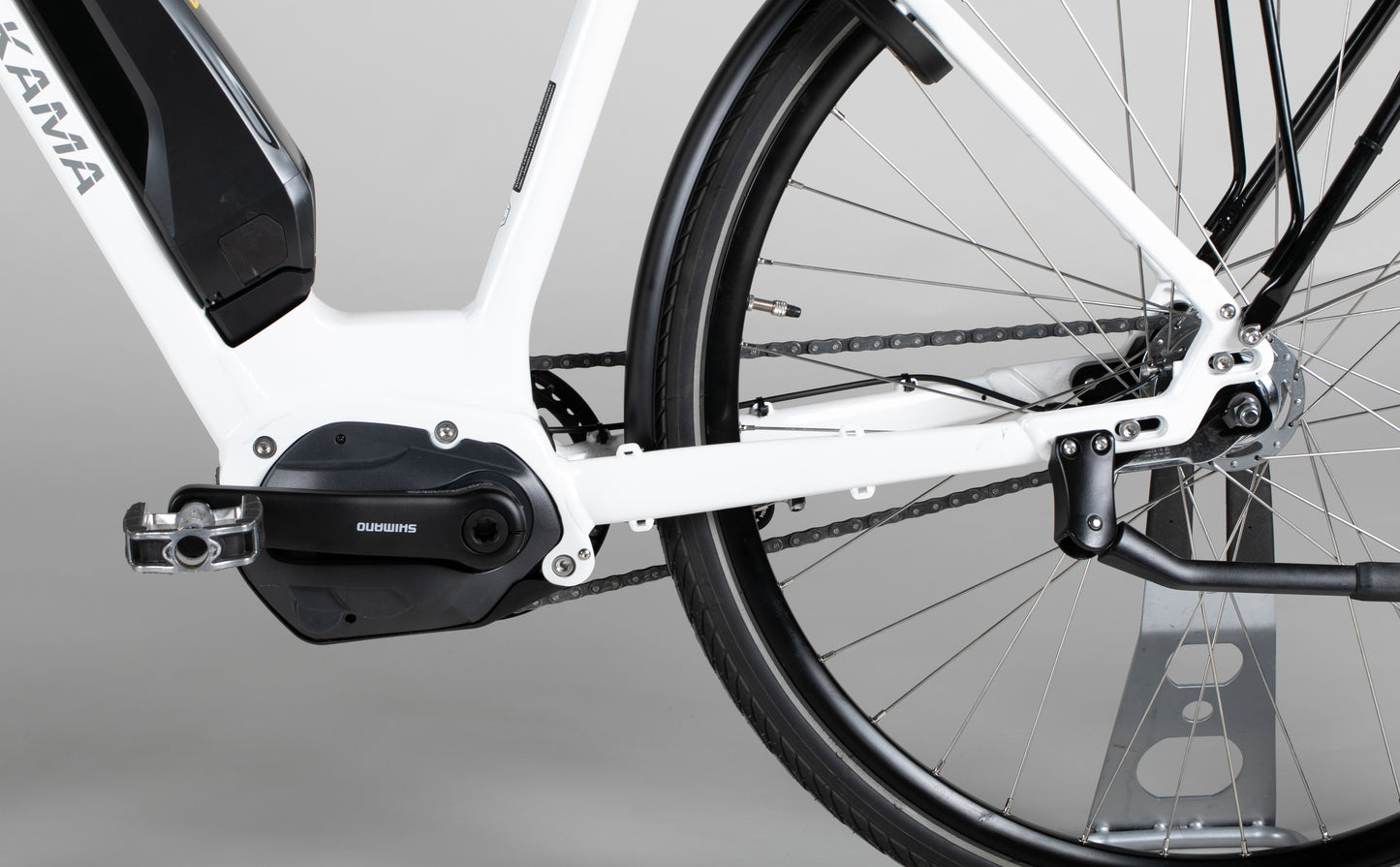 Helkama CE7 7sp 28” - käytetty sähköpyörä 160-180 cm ajajalle