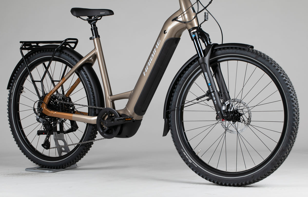 Haibike Trekking 6.5 - käytetty sähköpyörä 176-190 cm ajajalle