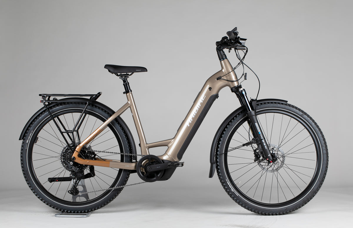 Haibike Trekking 6.5 - käytetty sähköpyörä 176-190 cm ajajalle