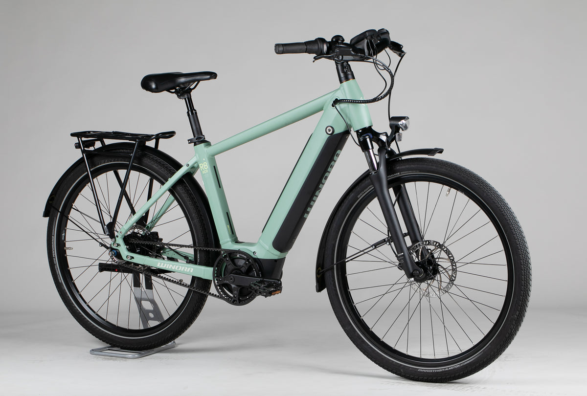 Winora Sinus R8 Eco - käytetty sähköpyörä 158-175 cm ajajalle