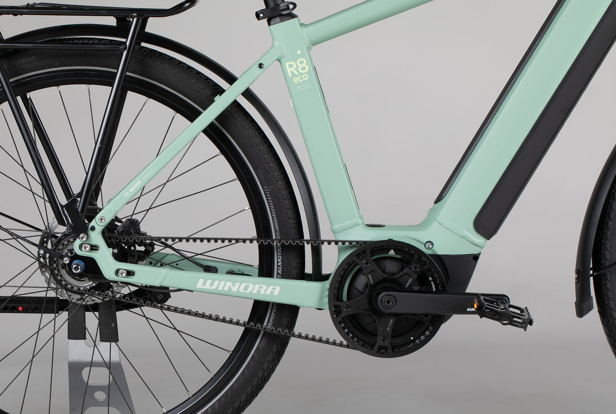 Winora Sinus R8 Eco - käytetty sähköpyörä 158-175 cm ajajalle