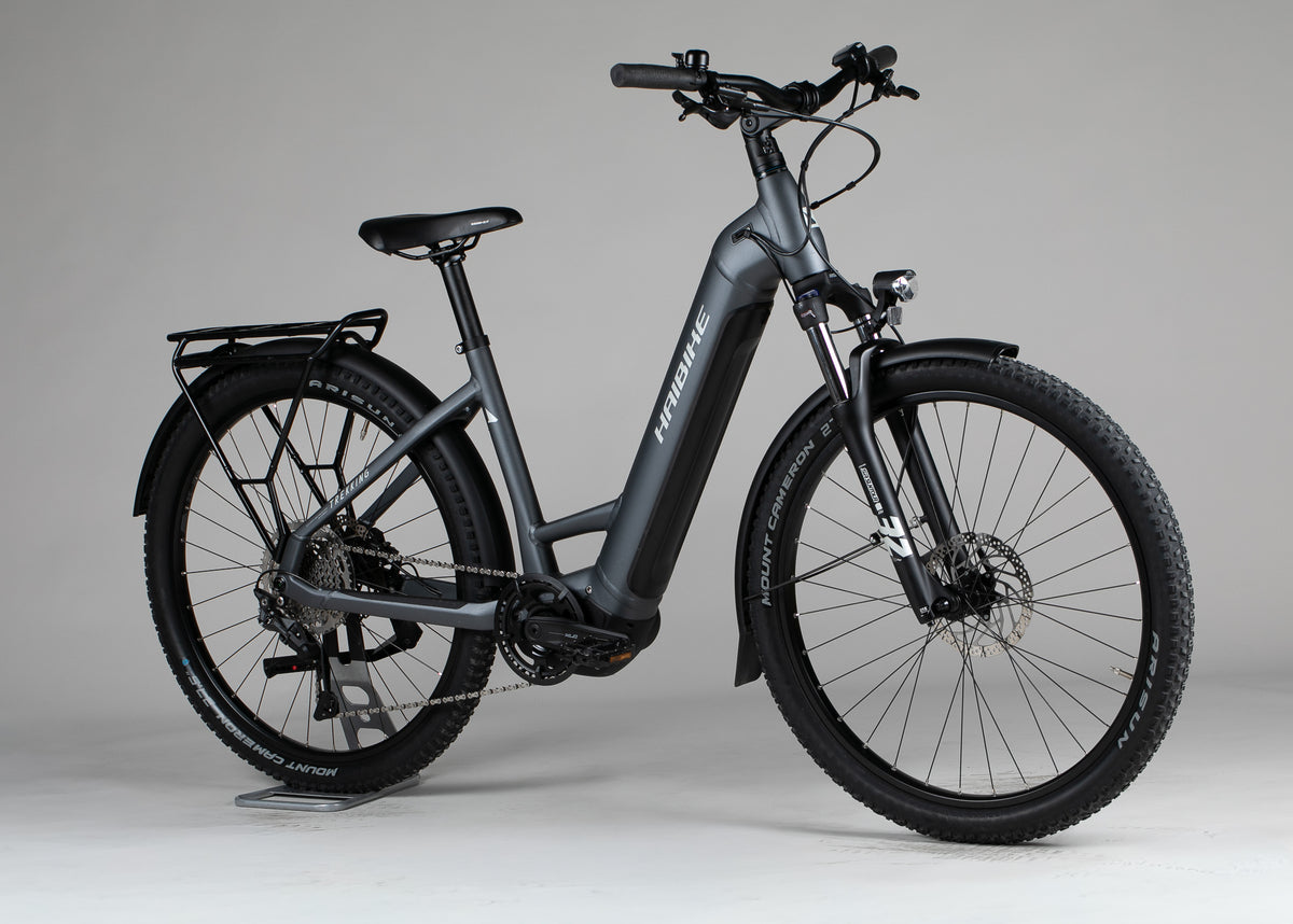 Haibike Trekking 4 LOW - käytetty sähköpyörä 168-179 cm ajajalle