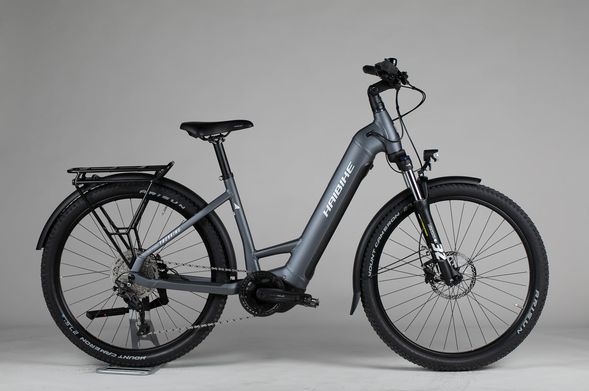 Haibike Trekking 4 LOW - käytetty sähköpyörä 168-179 cm ajajalle