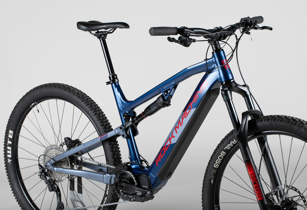 Rock Machine Blizzard e30 - käytetty sähköpyörä 175–190 cm ajajalle