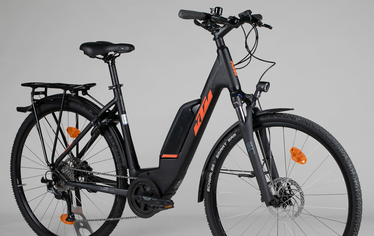KTM Macina Cross P510 Street - käytetty sähköpyörä 165-180 cm ajajalle