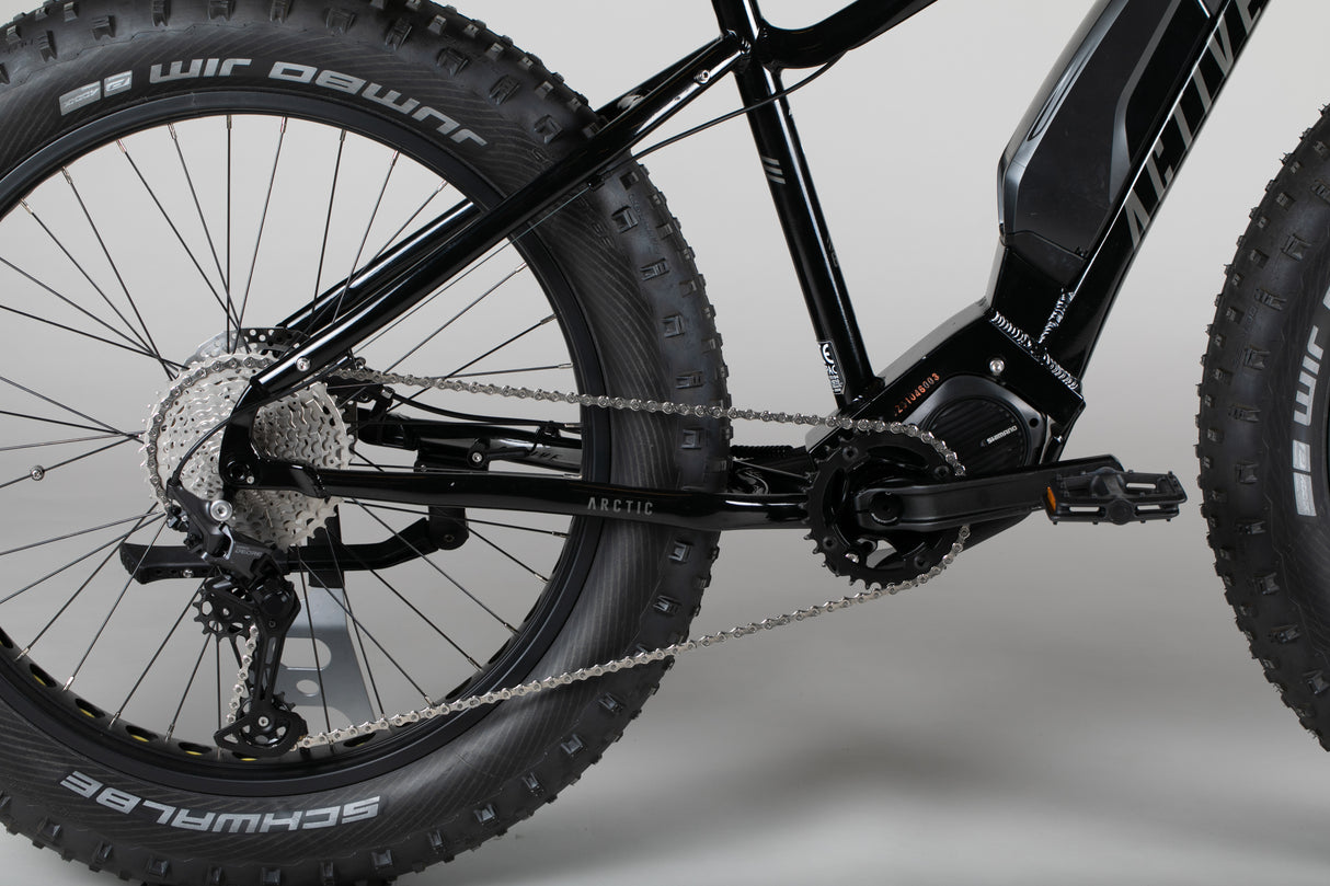 Active Arctic - käytetty sähköfatbike 160–170 cm ajajalle