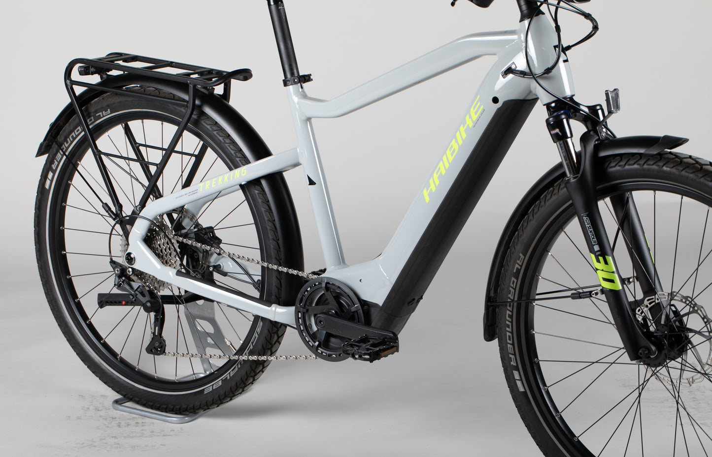 Haibike Trekking 6 HIGH - käytetty sähköpyörä 165-175 cm ajajalle