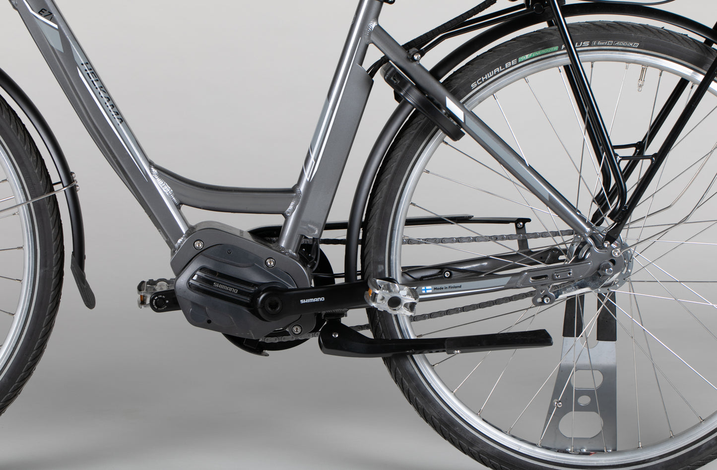 Helkama E7i - käytetty sähköpyörä 150-170 cm ajajalle