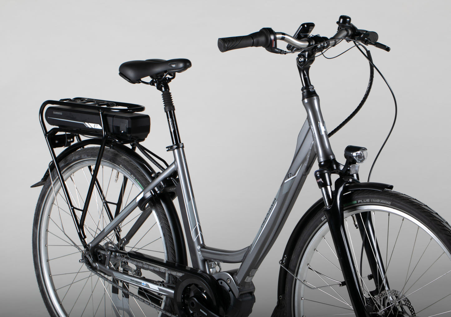 Helkama E7i - käytetty sähköpyörä 150-170 cm ajajalle