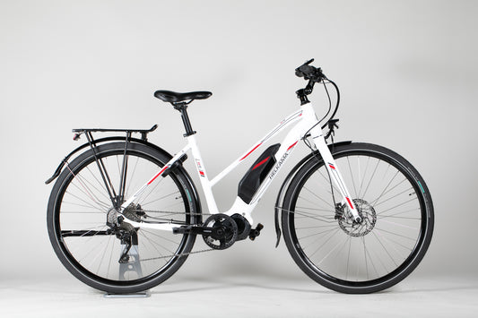Helkama SE10 - käytetty sähköpyörä ajajalle 150-170 cm
