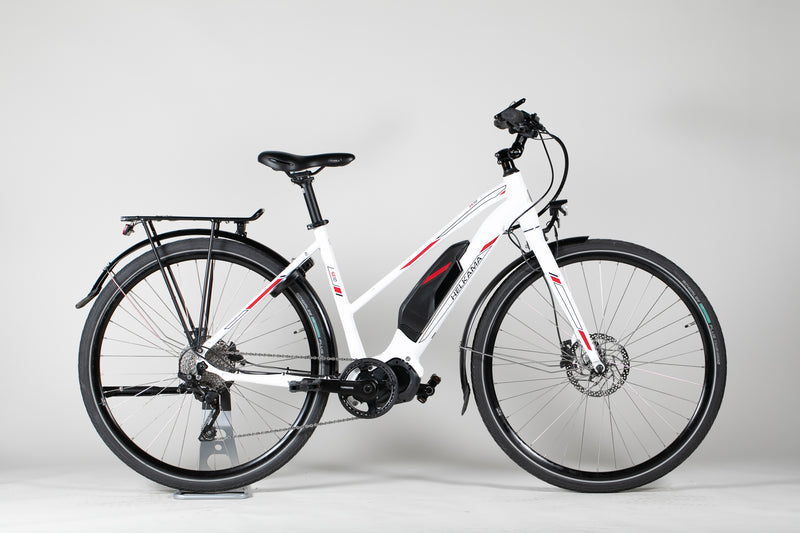 Helkama SE10 - käytetty sähköpyörä ajajalle 150-170 cm