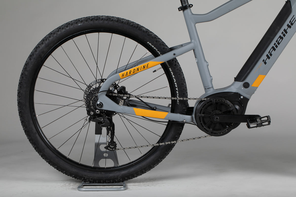Haibike Hardnine 4 - käytetty sähköpyörä 176-189 cm ajajalle