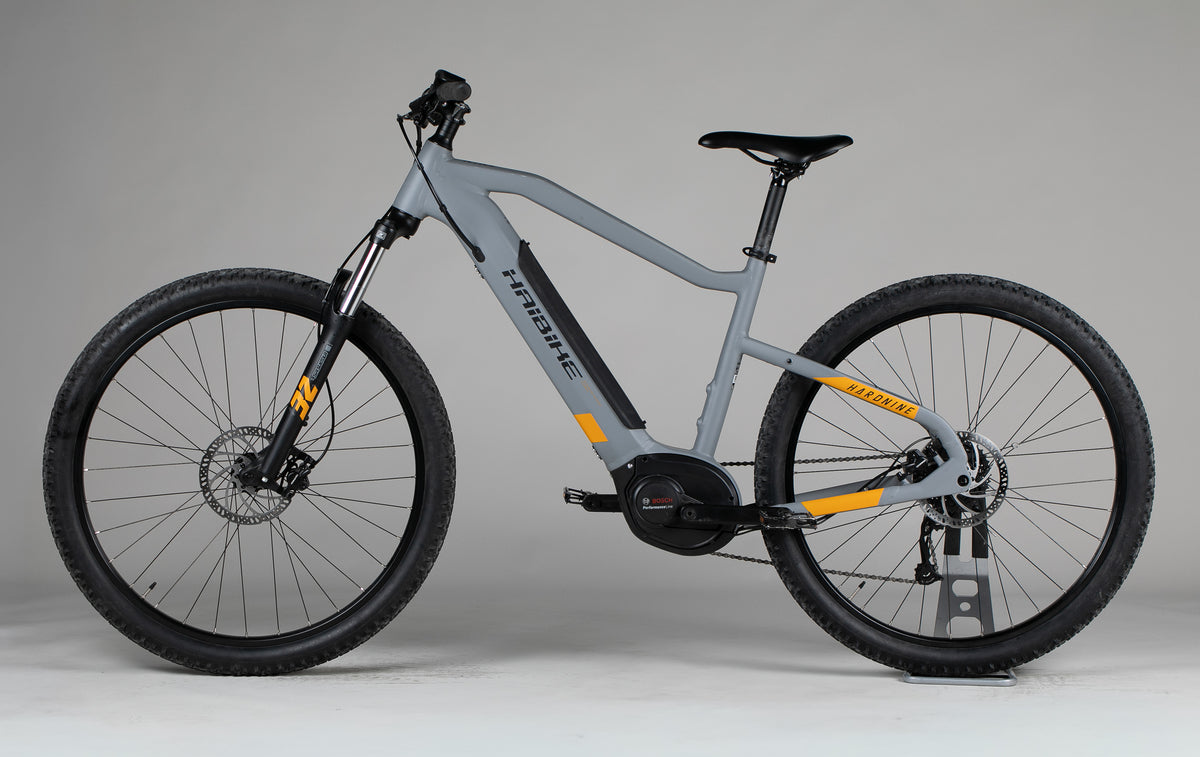 Haibike Hardnine 4 - käytetty sähköpyörä 176-189 cm ajajalle