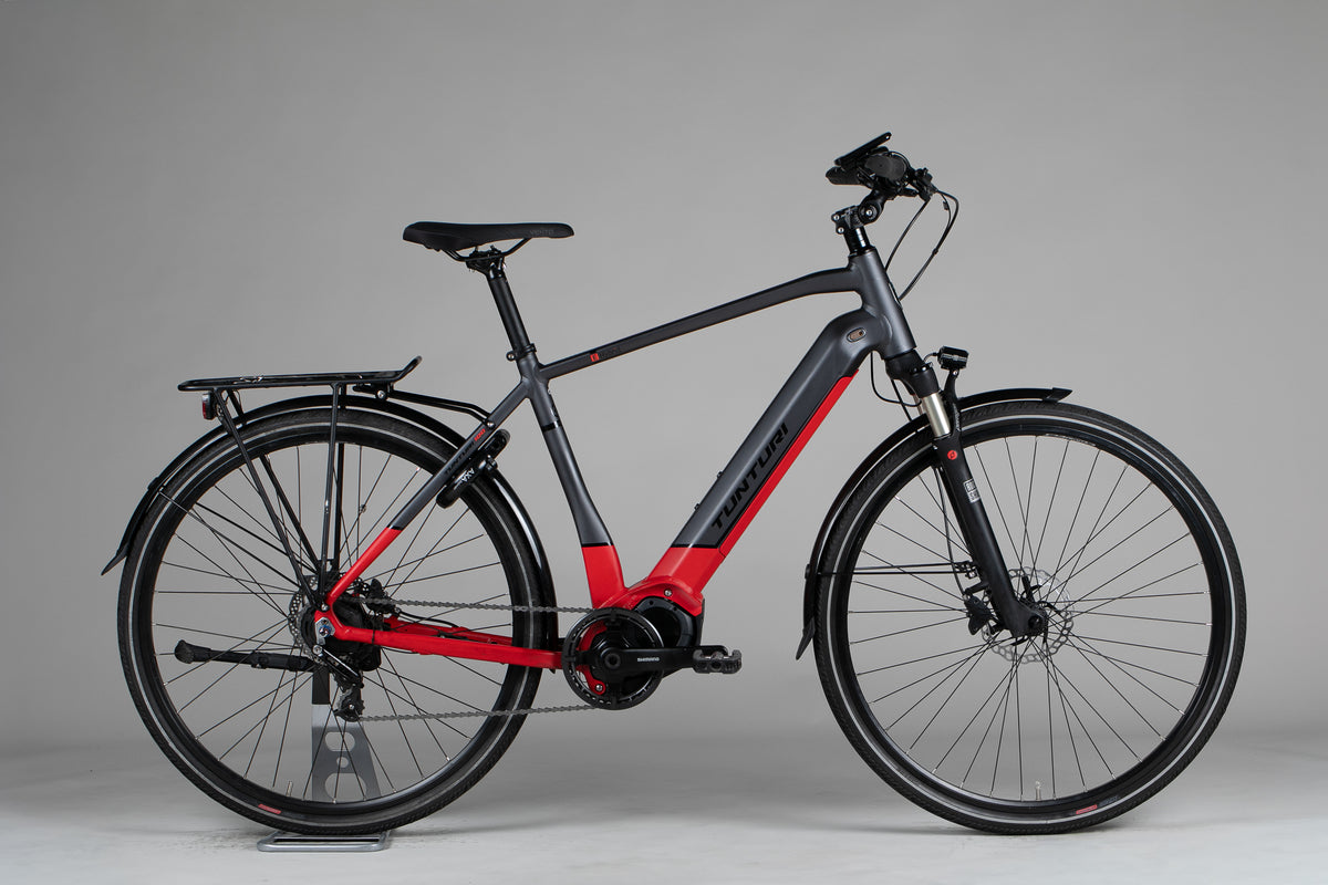 Tunturi E-hybrid 2.0 - käytetty sähköpyörä 176-190 cm ajajalle