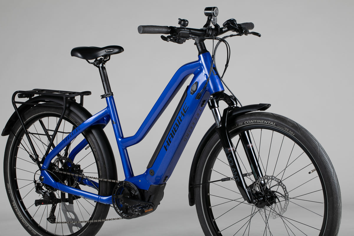 Haibike Trekking 4 Mid - käytetty sähköpyörä 168-180 cm ajajalle