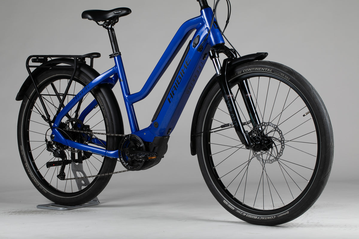 Haibike Trekking 4 Mid - käytetty sähköpyörä 168-180 cm ajajalle