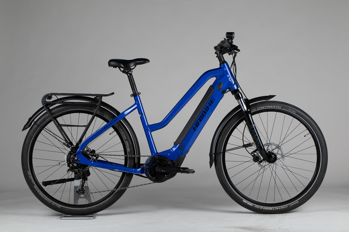 Haibike Trekking 4 Mid - käytetty sähköpyörä 168-180 cm ajajalle