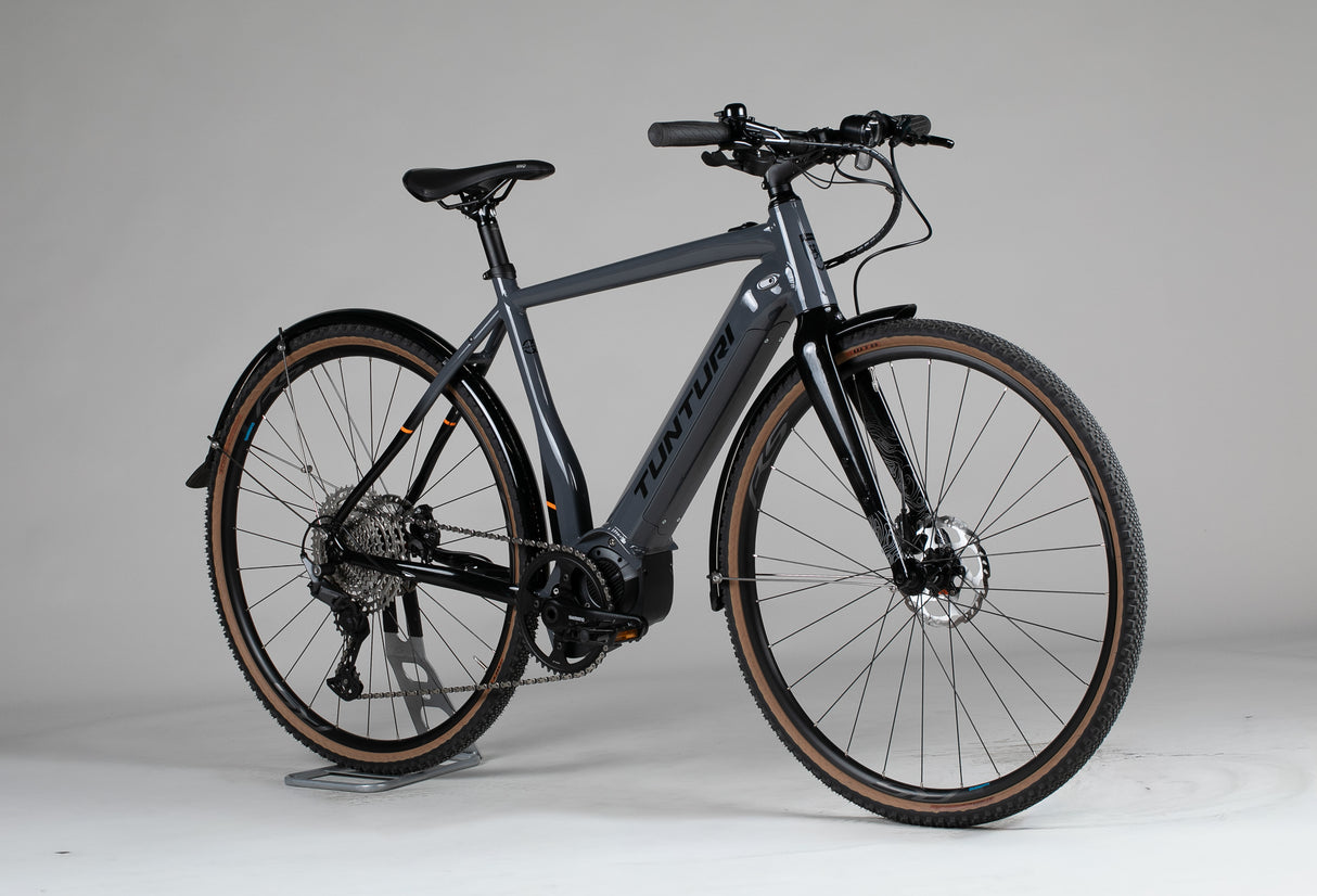 Tunturi E-Gravel - käytetty sähköpyörä 170-182 cm ajajalle