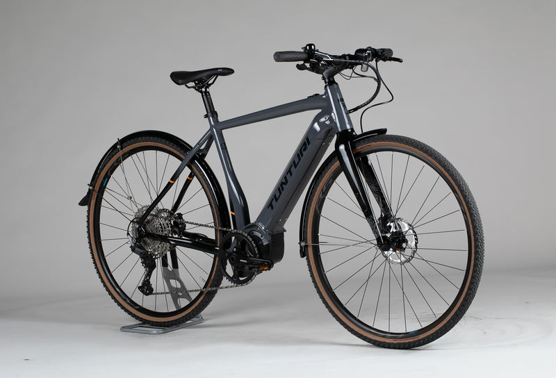 Tunturi E-Gravel - käytetty sähköpyörä 170-182 cm ajajalle