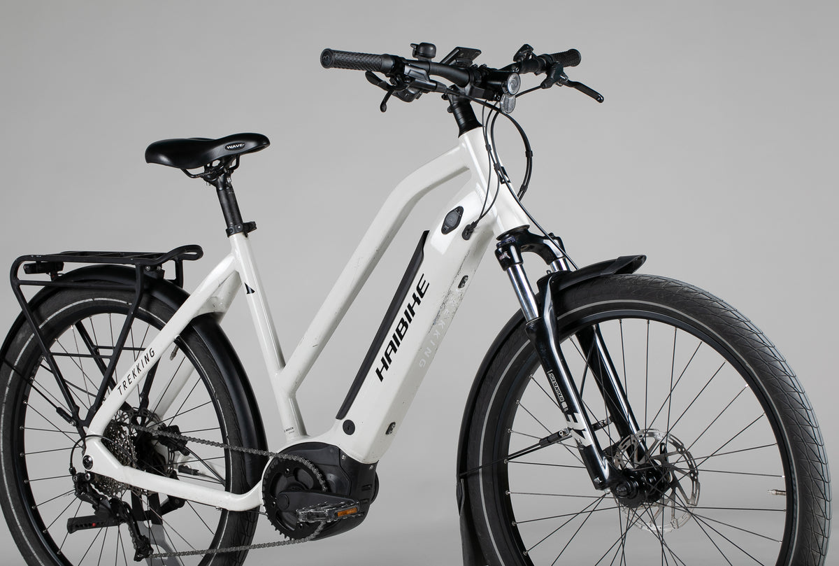 Haibike Trekking 3 MID - käytetty sähköpyörä 178-190 cm ajajalle