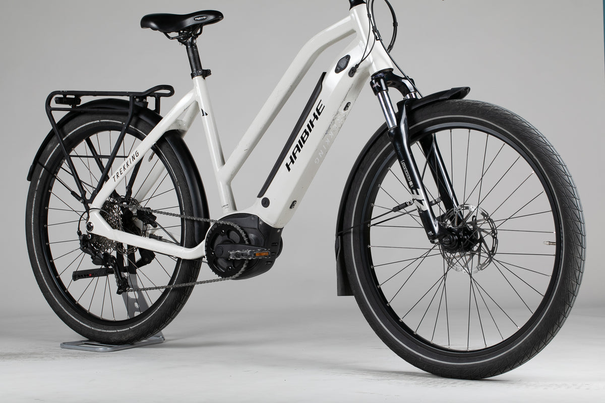 Haibike Trekking 3 MID - käytetty sähköpyörä 178-190 cm ajajalle