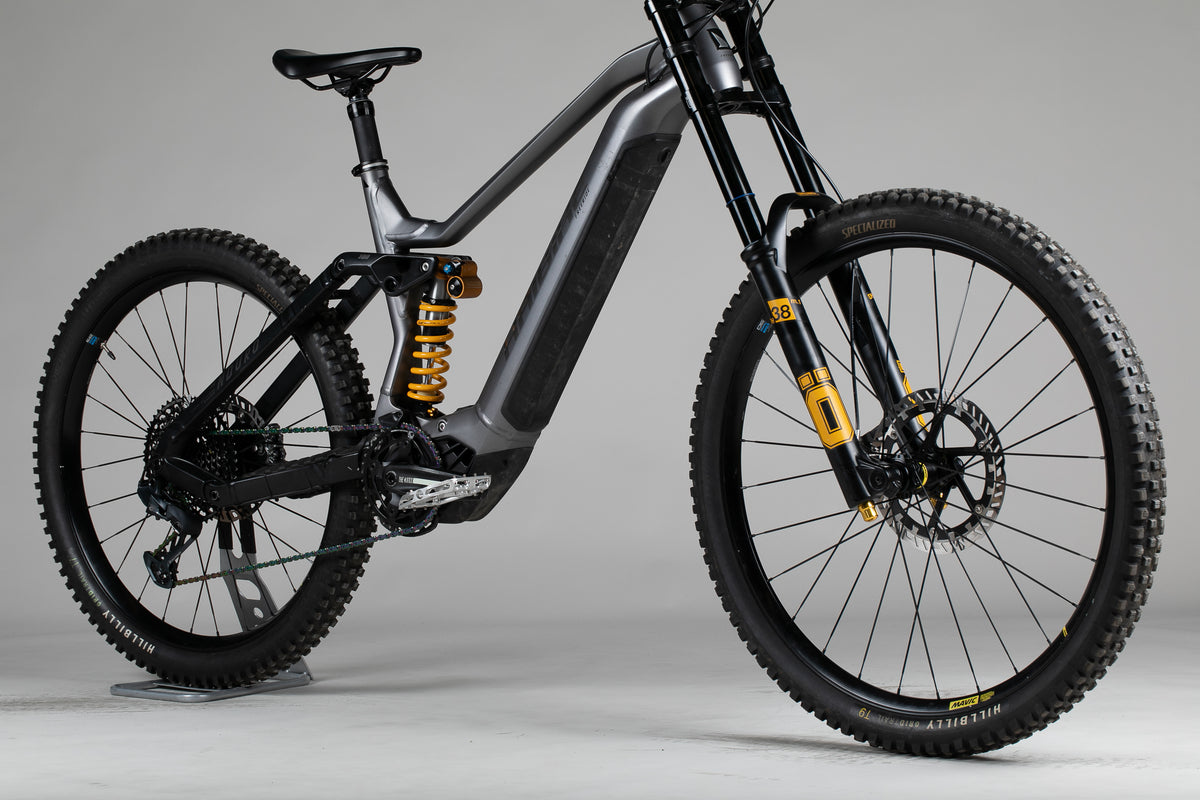 Haibike Nduro 8 Freeride - käytetty sähköpyörä 178-189 cm ajajalle