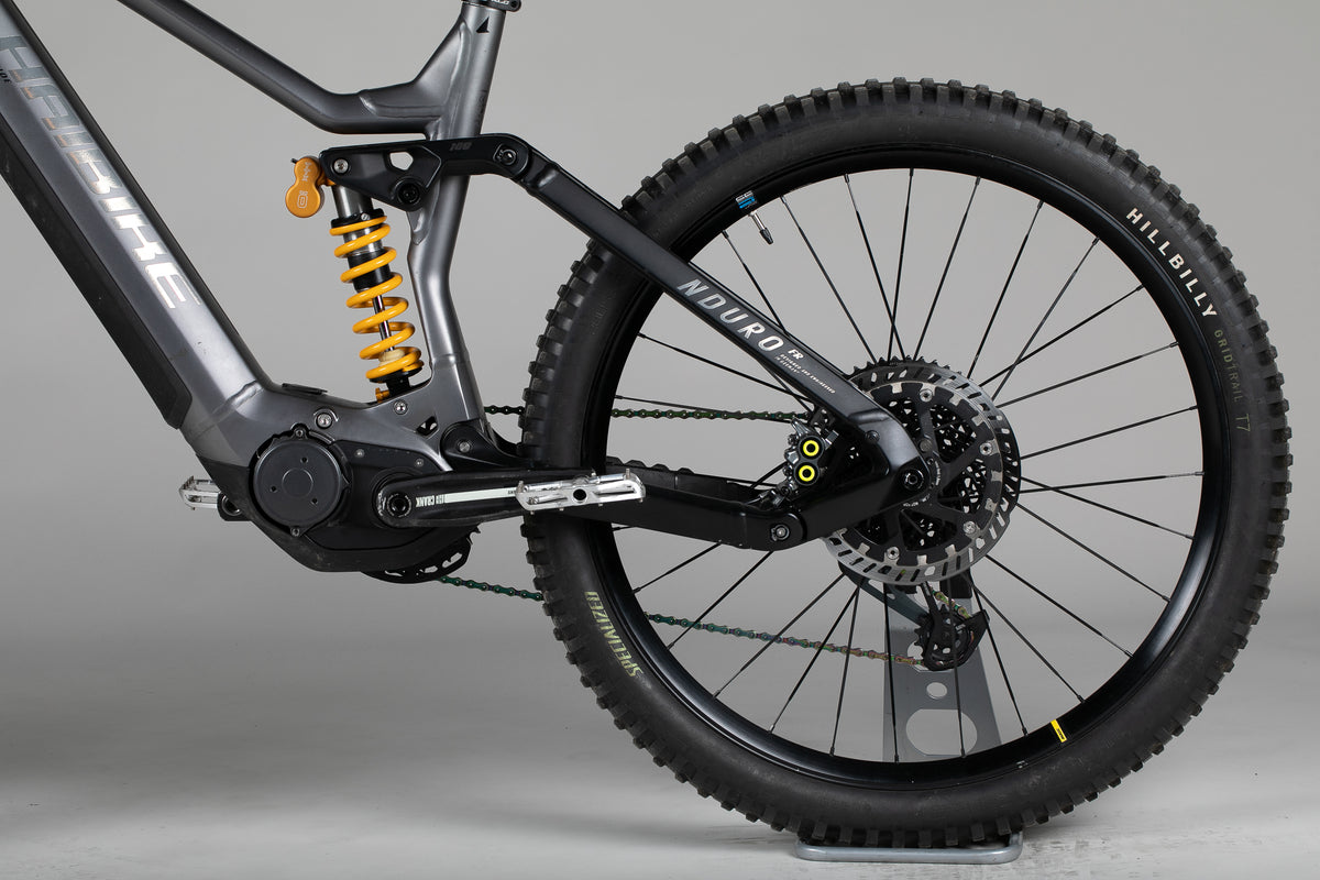 Haibike Nduro 8 Freeride - käytetty sähköpyörä 178-189 cm ajajalle