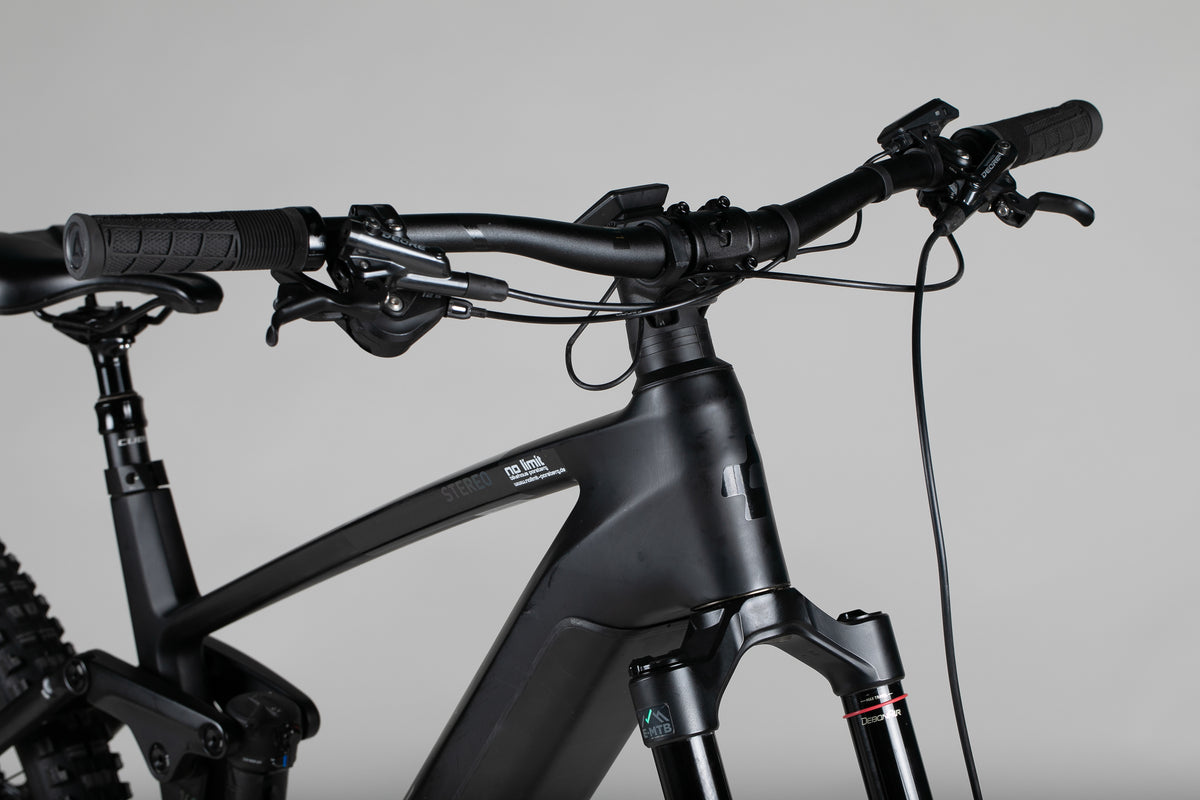 Cube Stereo Hybrid 160 HPC SLX 750  27.5 - käytetty sähköpyörä 178-189 cm ajajalle