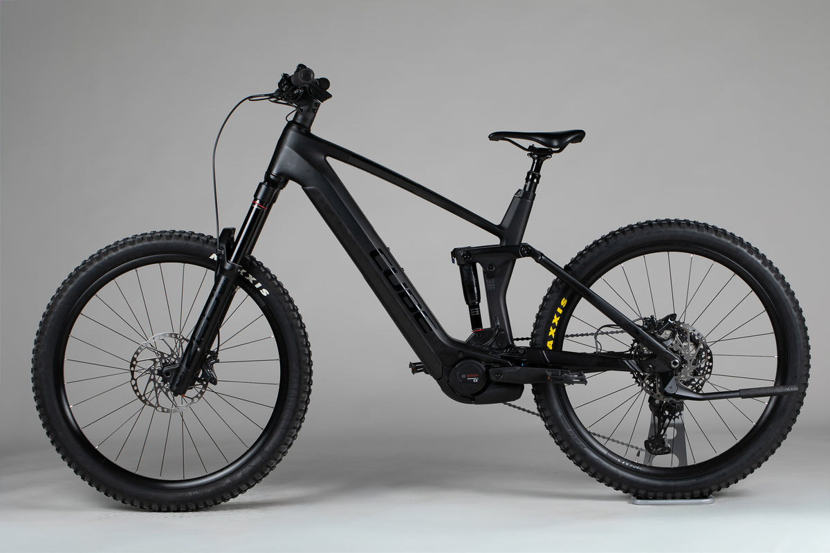 Cube Stereo Hybrid 160 HPC SLX 750  27.5 - käytetty sähköpyörä 178-189 cm ajajalle