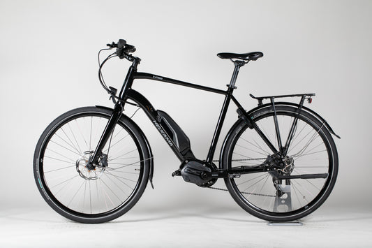 Helkama E-Hybrid 9 – käytetty sähköpyörä ajajalle 180-200 cm