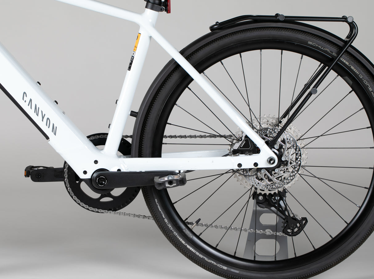 Canyon Commuter:ON 7 - käytetty sähköpyörä 173-182 cm ajajalle