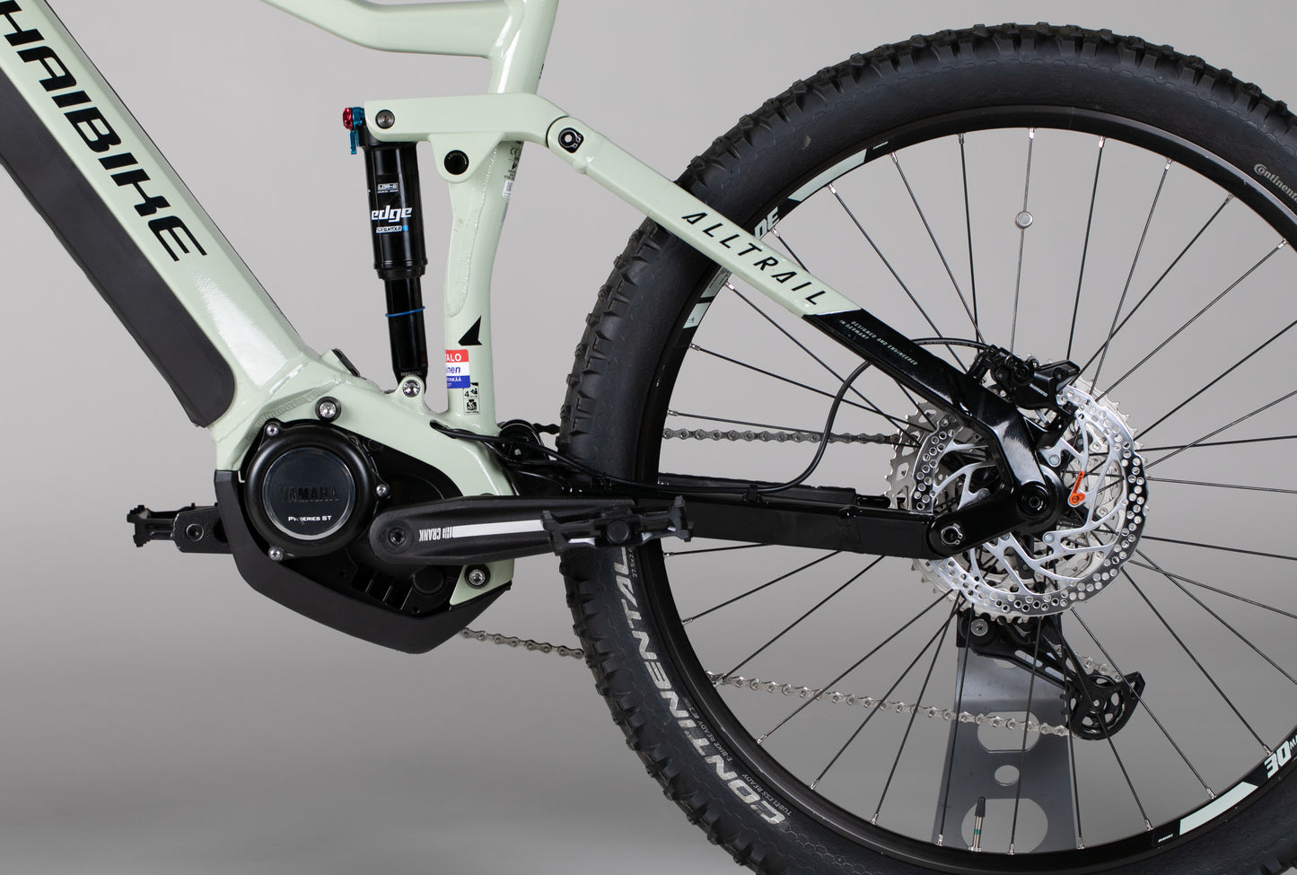 Haibike AllTrail 4 - käytetty sähköpyörä 168-179 cm ajajalle