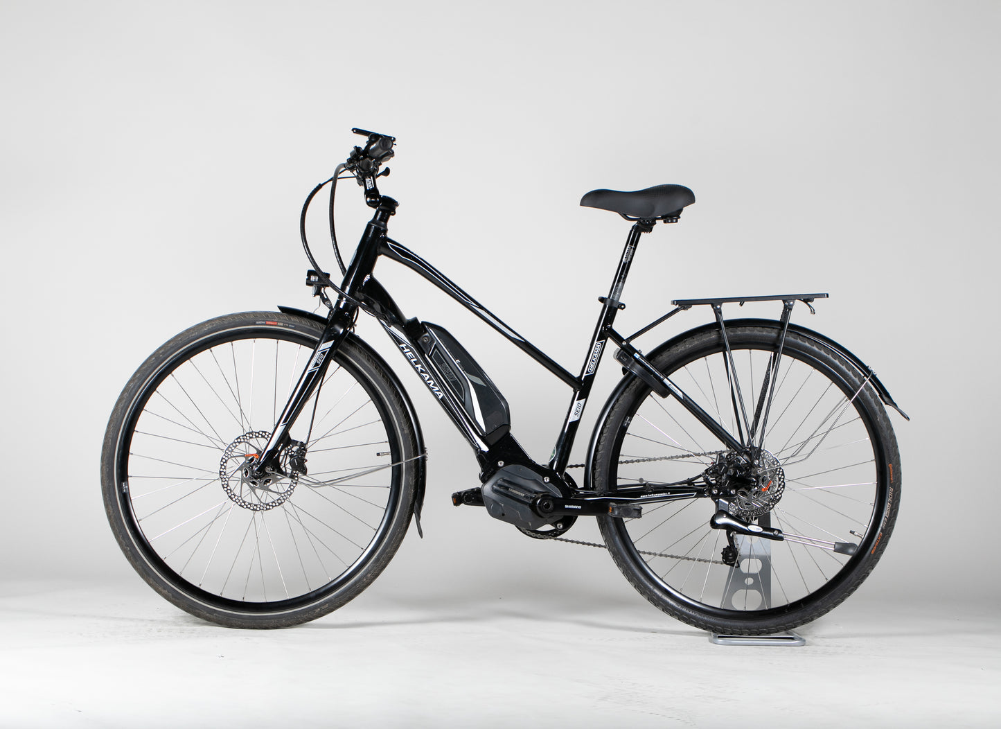 Helkama SE10 - käytetty sähköpyörä ajajalle 150-170 cm