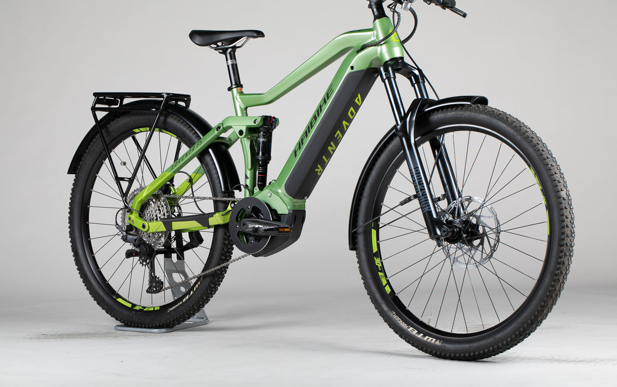 Haibike Adventr FS 8 - käytetty sähköpyörä 165-178 cm ajajalle