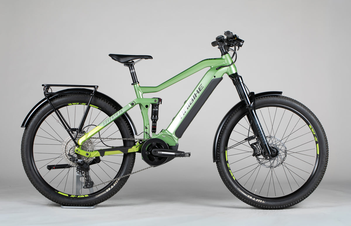 Haibike Adventr FS 8 - käytetty sähköpyörä 165-178 cm ajajalle