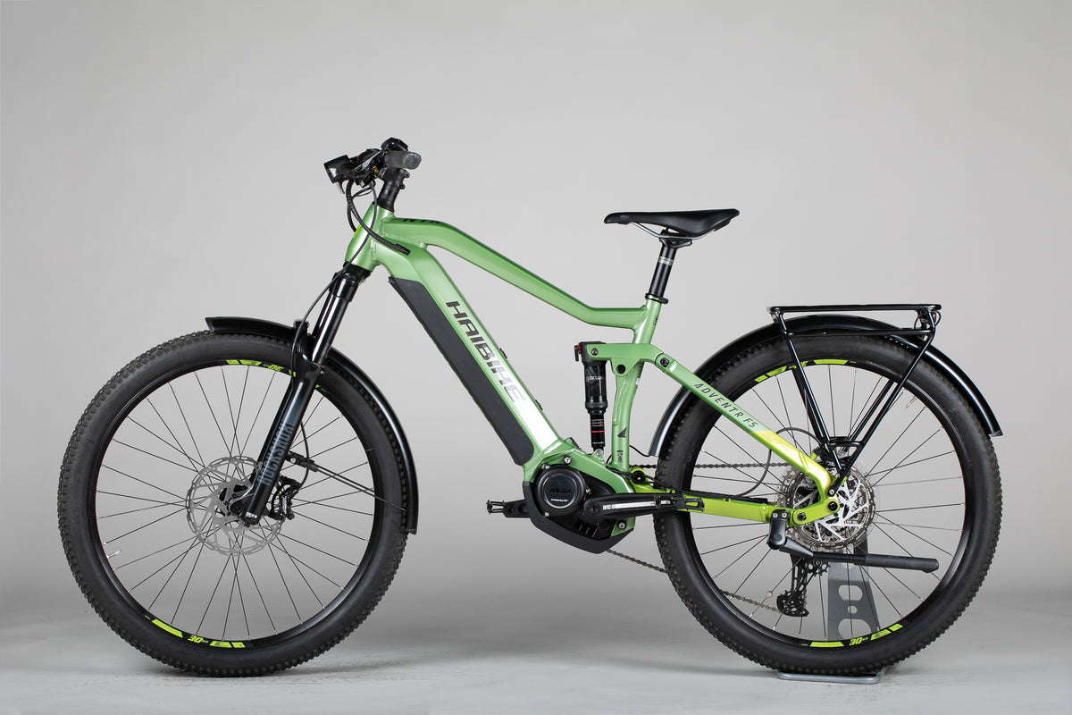 Haibike Adventr FS 8 - käytetty sähköpyörä 165-178 cm ajajalle