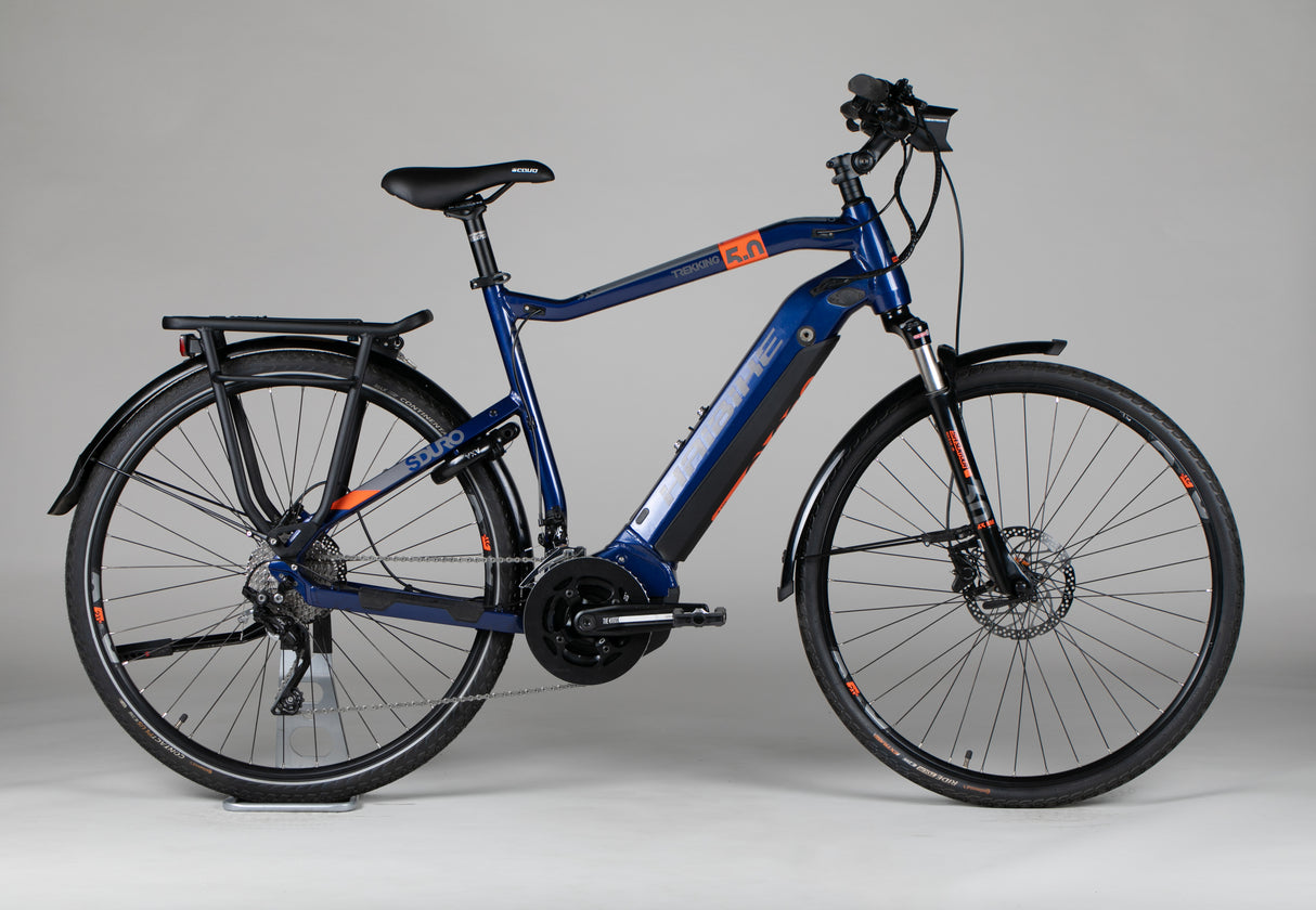 Haibike SDURO Trekking 5.0 - käytetty sähköpyörä 178–183 cm ajajalle