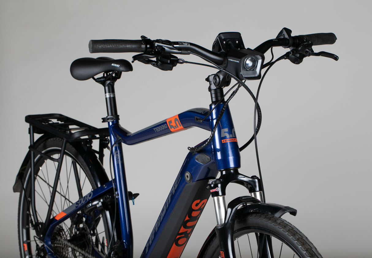 Haibike SDURO Trekking 5.0 - käytetty sähköpyörä 178–183 cm ajajalle