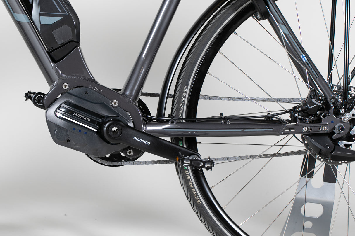 Helkama TE5 Di2 - käytetty sähköpyörä ajajalle 170-195 cm